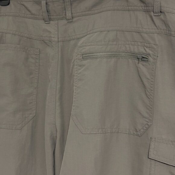 RedHead Convertible Cargo Pants 42x30 Zip Off Hiking Fishing Outdoor Nylon Gray - Picture 4 of 13